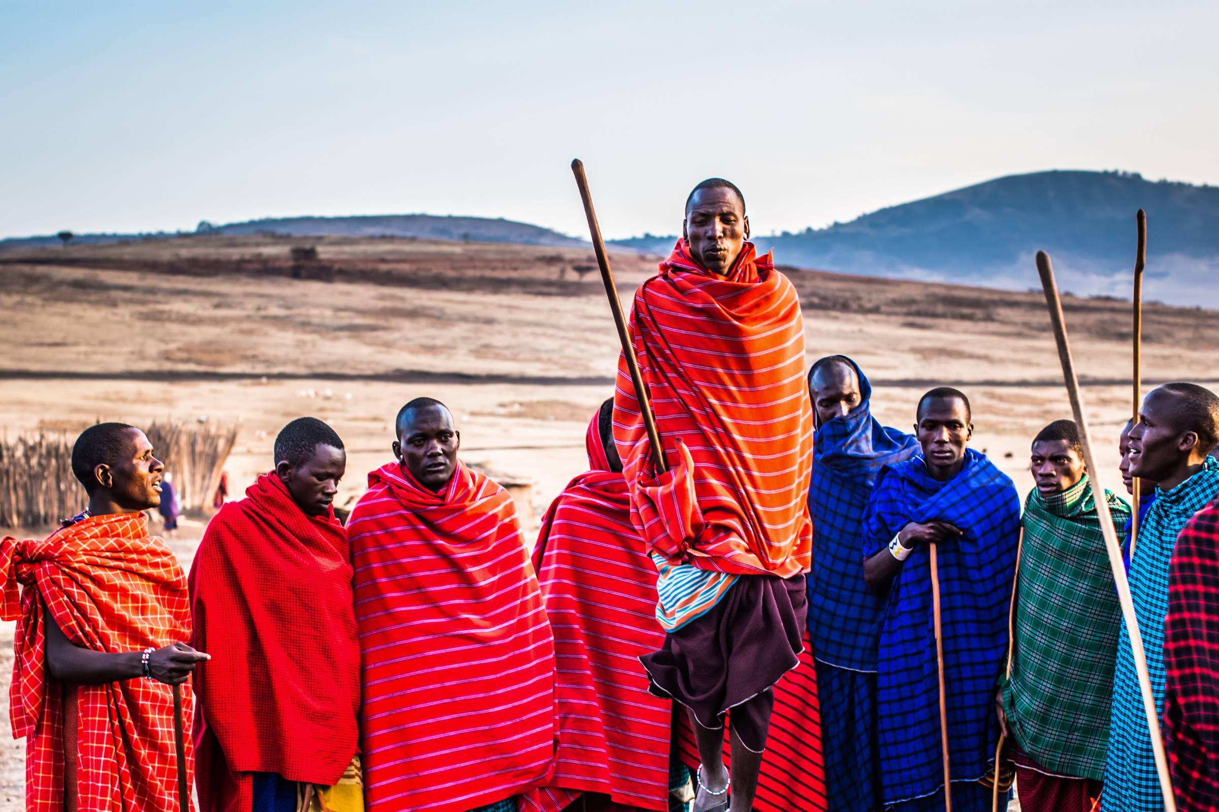 Maasai Men Dancing_Tanzania Safaris