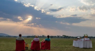private luxury safari Tanzania sunset experience