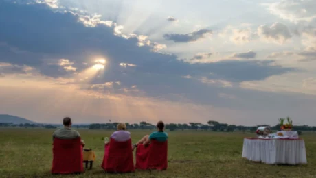 private luxury safari Tanzania sunset experience